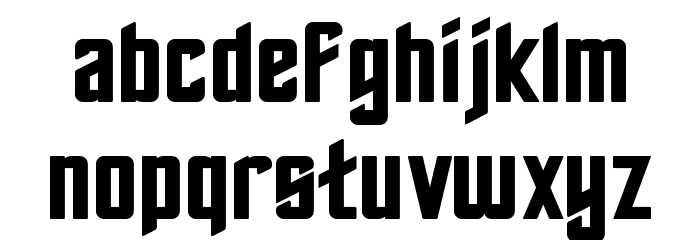 Stardate 81316 Font LOWERCASE