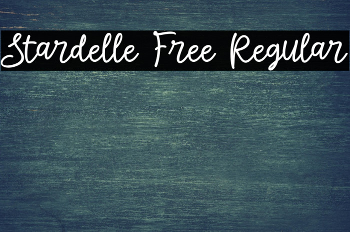Stardelle Free Regular Example 3