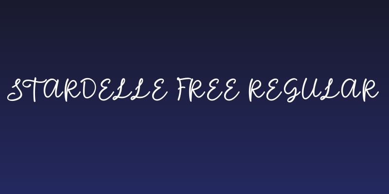 Stardelle Free Regular Social Header