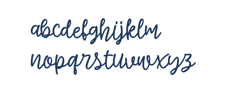 Stardelle Free Regular Lowercase