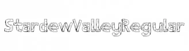 Stardew Valley Regular  フリーフォントのダウンロード