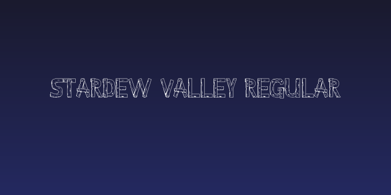 Stardew Valley Regular Social Header