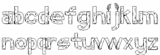 Stardew Valley Regular Schriftart Kleinbuchstaben