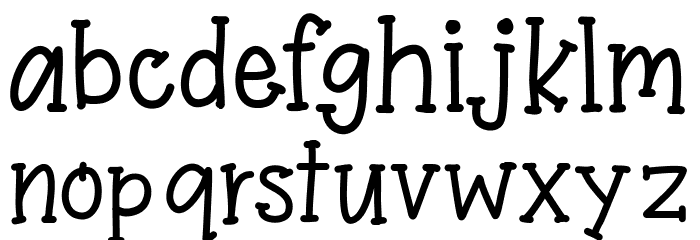 Stardom Medium Font LOWERCASE
