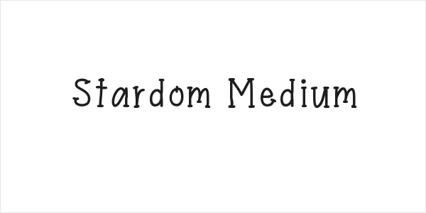 Stardom Medium Logo