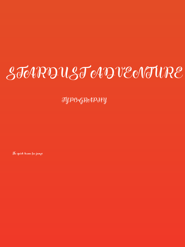 Stardust Adventure Poster