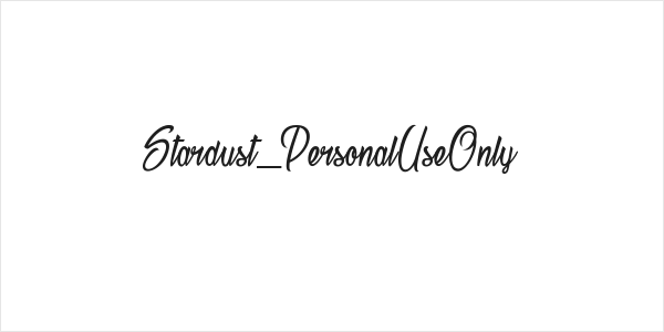 Stardust_PersonalUseOnly Logo