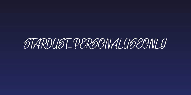 Stardust_PersonalUseOnly Social Header