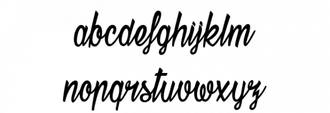 Stardust_PersonalUseOnly Caratteri MINUSCOLO