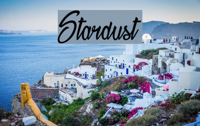 Stardust Font examples