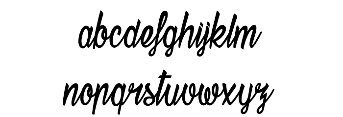 Stardust Font LOWERCASE