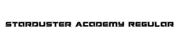 Starduster Academy Regular  les polices de caractères gratuit tlcharger