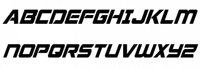 Starduster Condensed Italic Шрифта ВЕРХНИЙ