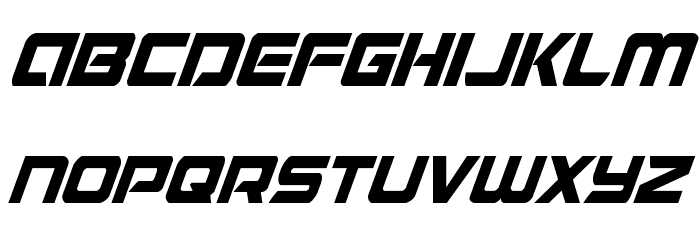 Starduster Condensed Italic Font LOWERCASE