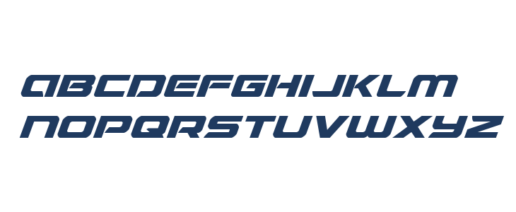 Starduster Expanded Italic Lowercase