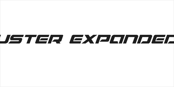 Starduster Expanded Italic Logo