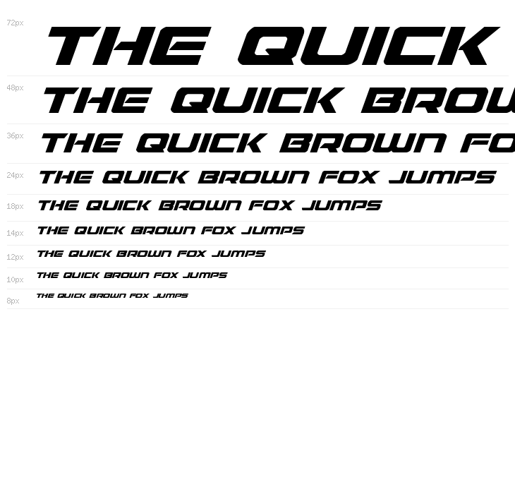 Starduster Expanded Italic Waterfall