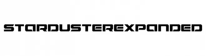 Starduster Expanded  नि: शुल्क फ़ॉन्ट्स डाउनलोड