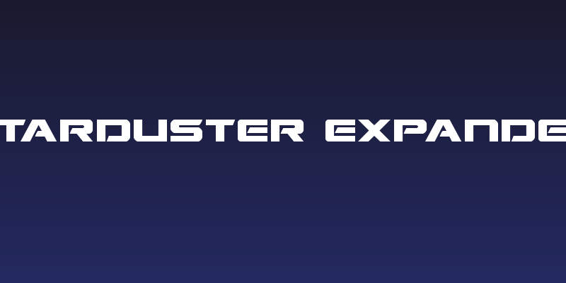 Starduster Expanded Social Header