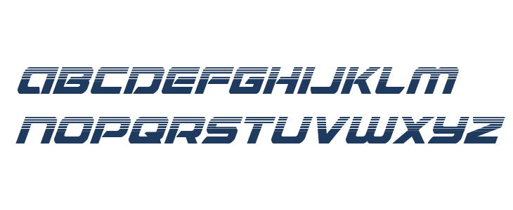 Starduster Halftone Italic Lowercase