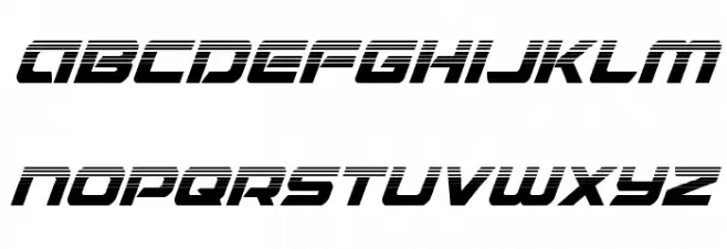 Starduster Halftone Italic フォント 小文字