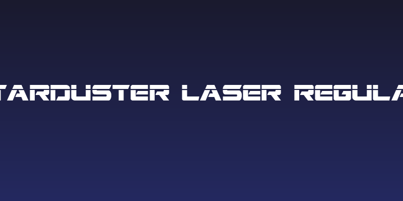 Starduster Laser Regular Social Header