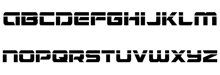 Starduster Laser Font LOWERCASE