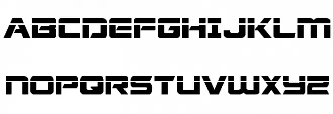 Starduster Laser Шрифта ВЕРХНИЙ