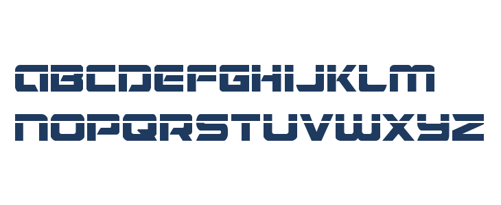 Starduster Laser Lowercase