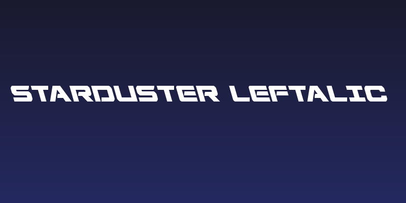 Starduster Leftalic Social Header
