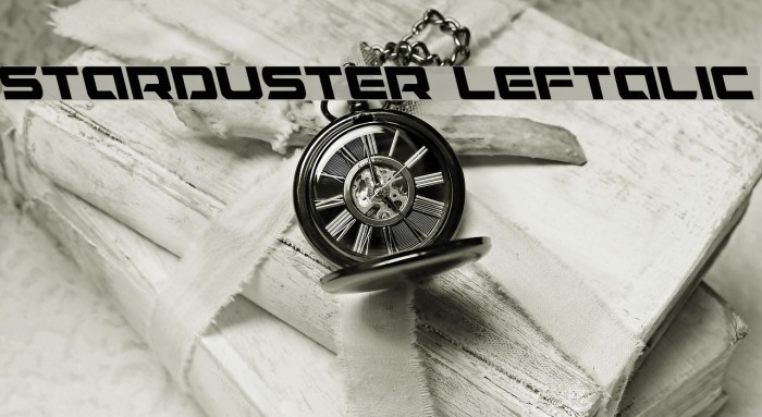Starduster Leftalic Example 2