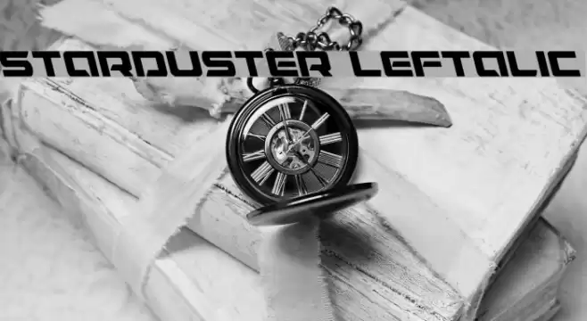 Starduster Leftalic examples
