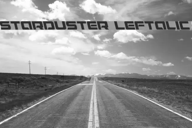 Starduster Leftalic examples