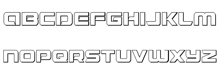 Starduster Outline Font LOWERCASE