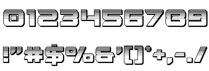 Starduster Platinum Font OTHER CHARS