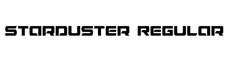 Starduster Regular  免费字体下载