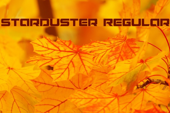 Starduster Regular Example 1