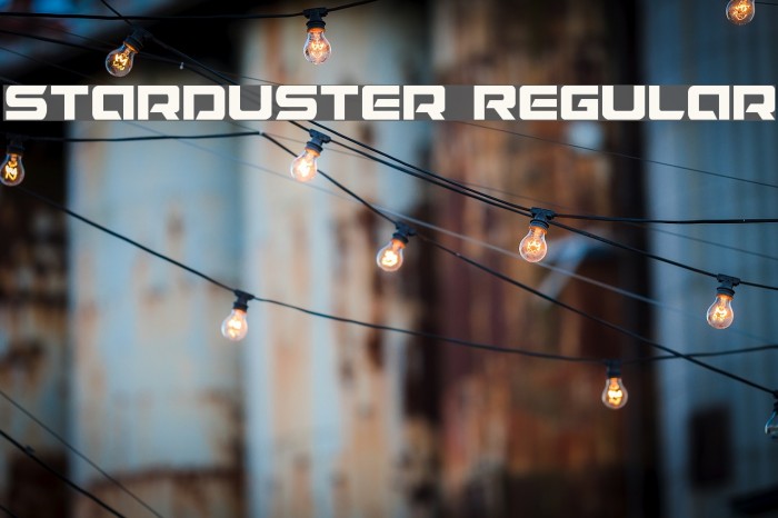 Starduster Regular Example 2