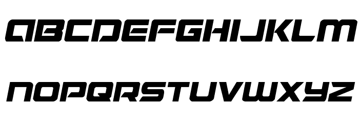 Starduster Semi-Italic Font LOWERCASE