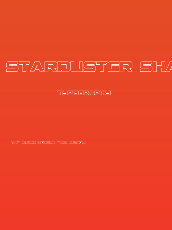 Starduster Shadow Regular Poster