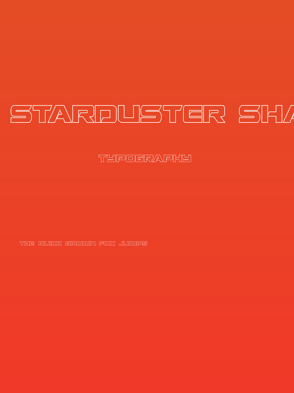 Starduster Shadow Poster