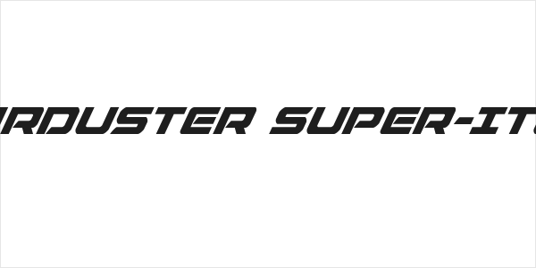 Starduster Super-Italic Logo