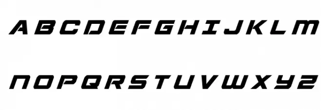 Starduster Title Italic 字体 大写
