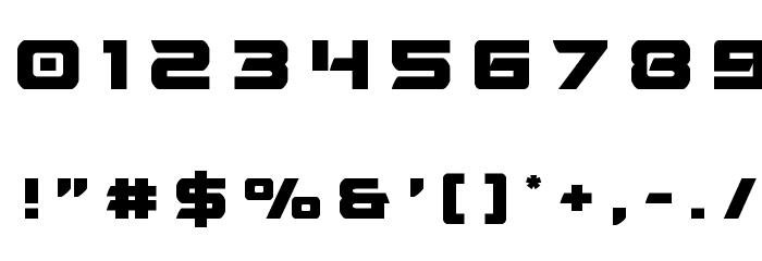 Starduster Title Font OTHER CHARS