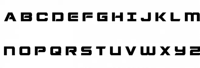 Starduster Title خط أحرف كبيرة