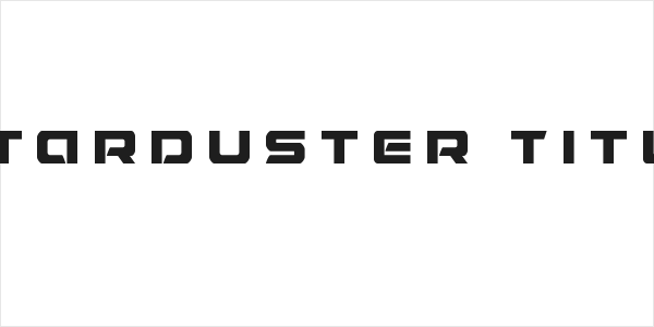 Starduster Title Logo