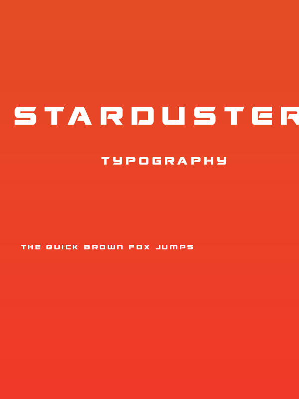 Starduster Title Poster
