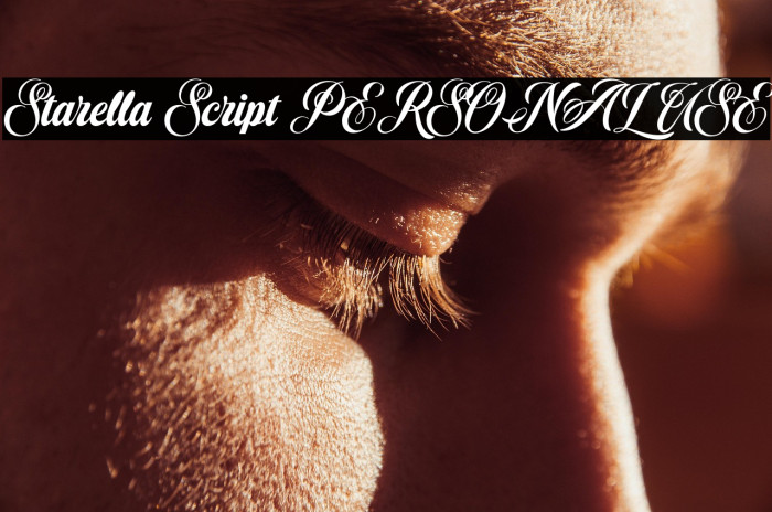 Starella Script PERSONAL USE Example 1