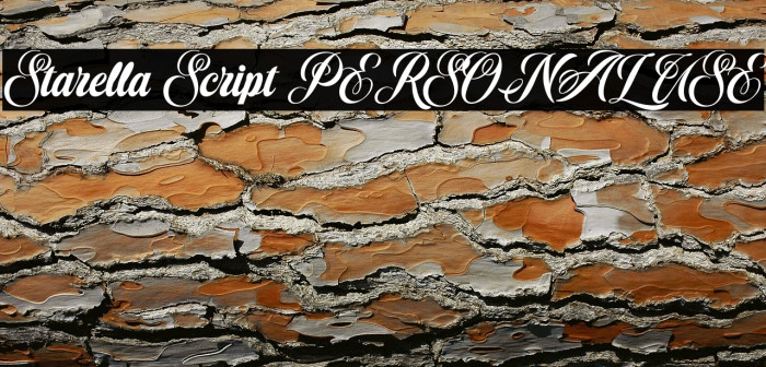 Starella Script PERSONAL USE Example 2