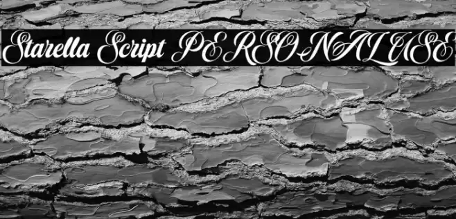 Starella Script PERSONAL USE Font examples